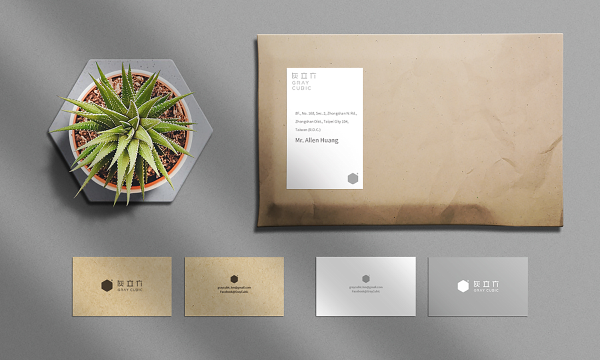 Gray Cubic 灰立方 | 品牌識別設計 Gray Cubic 灰立方 | 品牌識別設計