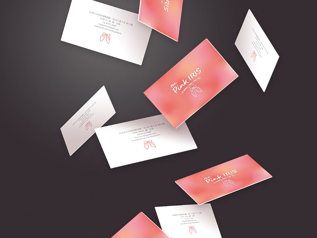The pink IRIS | 品牌識別設計 The pink IRIS | 品牌識別設計